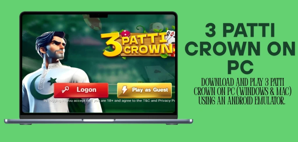 3 patti crown on pc